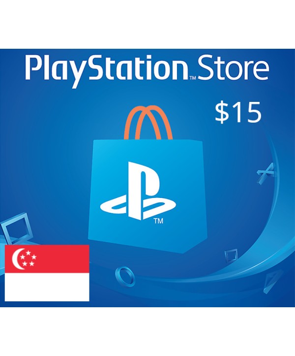 PlayStation Network Card $15 SG PlayStation 4 Key 